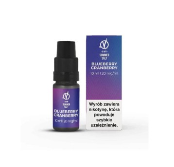 Liquid Sól Vbar 10ml 20mg Blueberry Cranberry 2026