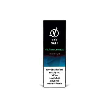 Liquid Sól Vbar 10ml 20mg Menthol Breeze 2026