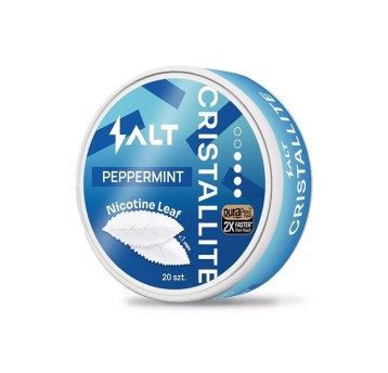 Listki Nikotynowe CRISTALLITE Peppermint 6 mg