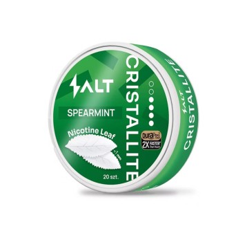 Listki Nikotynowe CRISTALLITE Spearmint 6 mg
