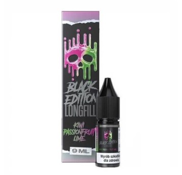 Longfill DARK LINE Black 9ml Kiwi Passion Lime