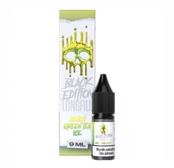 Longfill DARK LINE Black 9ml Lemon Green Tea Ice