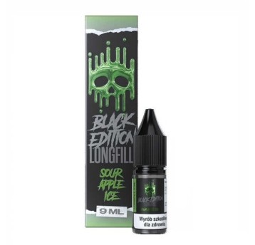 Longfill DARK LINE Black 9ml Sour Apple Ice