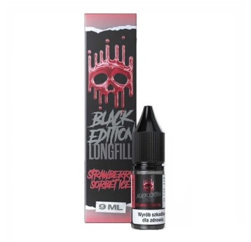 Longfill DARK LINE Black 9ml Strawberry Sorbet Ice