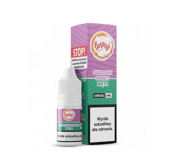 Longfill IZI PIZI 6/60ml Owocowy Sorbet Mięta