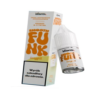 Longfill Klarro Smooth Funk 9/10ml Ananas Cytryna
