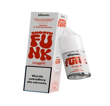 Longfill Klarro Smooth Funk 9/10ml Jabłko Brzoskwi