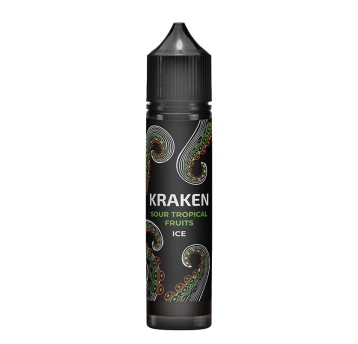 Longfill Kraken 10ml Sour Tropical Fruits Ice