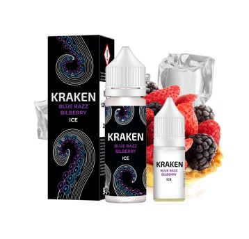 Longfill Kraken 9/10ml Blue Razz Bilberry Ice