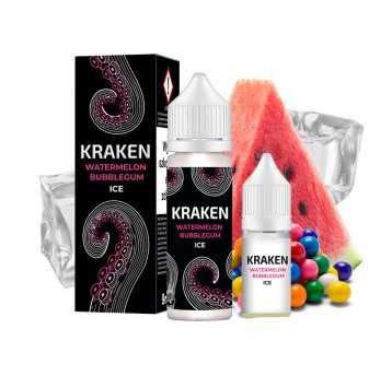 Longfill Kraken 9/10ml Watermelon Bubblegum Ice