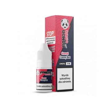 Longfill Panda Double Granat Czarny Bez