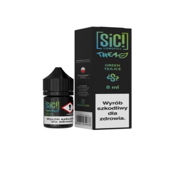 Longfill SIC! 8/10ml - Green Tea Ice