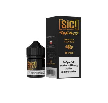 Longfill SIC! 8/10ml - Peach Tea Ice