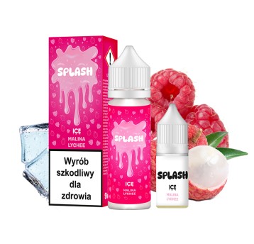 Longfill Splash 9/10ml Malina Lychee Ice