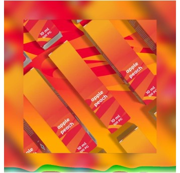 Longfill VBar 10ml Apple Peach