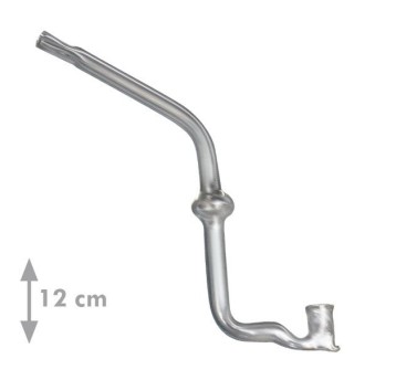 Lufka szklana 17 Gięta hartowa.(12cm)