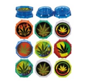 Młynek Akrylowy Konopia Mix 50mm 2 częściowy