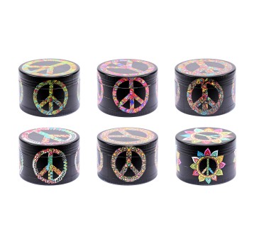 Młynek Metalowy Atomic Peace 52mm 4cz 6/120