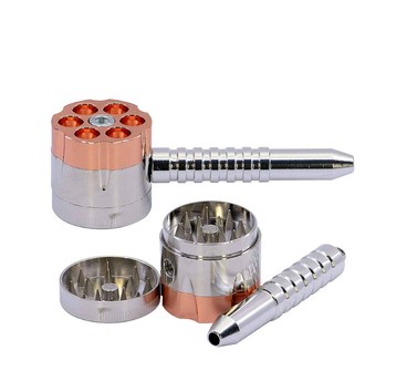 Młynek Metalowy Bębenek Lufka 37mm 3 częściowy