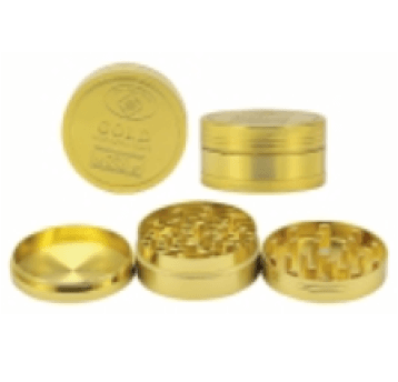 Młynek metalowy Dolar Gold 50mm 3 częściowy