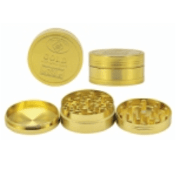 Młynek metalowy Dolar Gold 50mm 3 częściowy