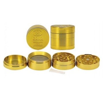 Młynek metalowy GOLD METAL 40mm 4 części