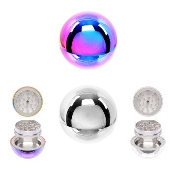 Młynek metalowy Raibow Ball 53mm 3 częściowy