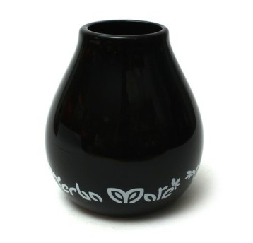 Naczynie Ceramiczne Matero LUKA NEGRO Nadruk