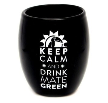 Naczynie Ceramiczne Oval 200ml Czarny