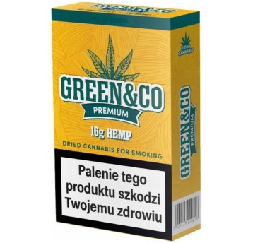 Papierosy CBD Green & Co Premium PRE-ROLS 20szt