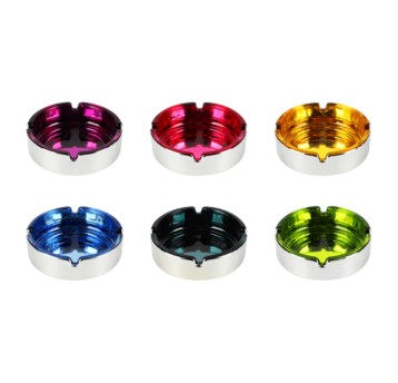 Popielniczka szklana AT 100mm Assorted 12/72