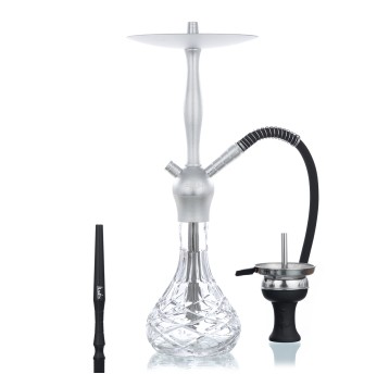 Shisha ALADIN Alux Admiral 50cm Silver