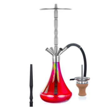 Shisha ALADIN Brodator550 55cm Hawk Shiny Red