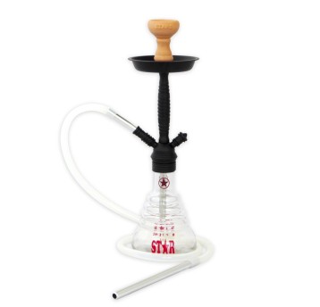 Shisha AMY 4 Stars 410 Clear Black