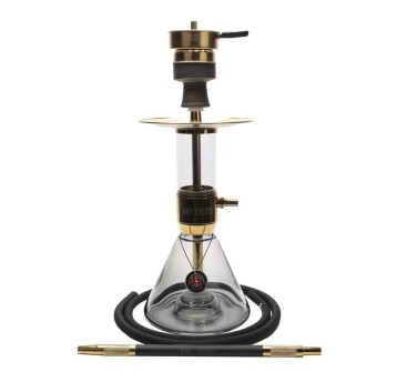 Shisha AMY Deluxe Alu Freeze S Gold Black
