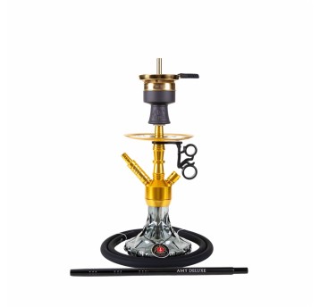 Shisha AMY Deluxe Brilli S 43cm Gold Black