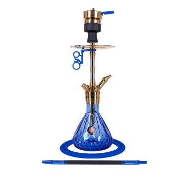 Shisha Amy Deluxe Fusion Kite S Gold Blue