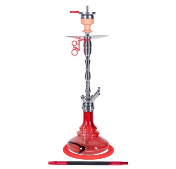 Shisha AMY Deluxe Hammer Steel Red