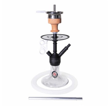 Shisha AMY Deluxe Jewel S 49cm Clear Black
