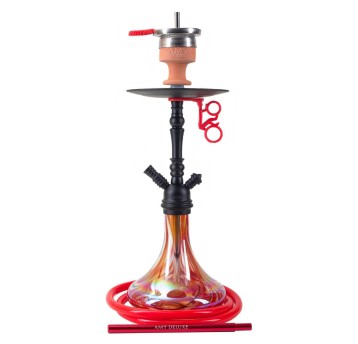 Shisha Amy Deluxe Middle Globe R Black Red