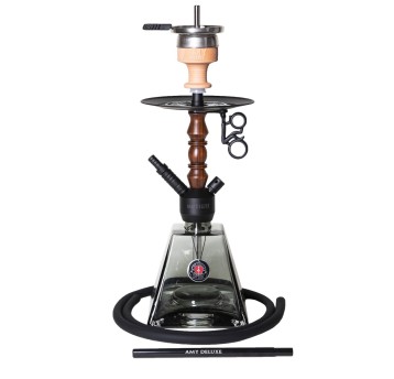 Shisha AMY Deluxe Pyrawood Black