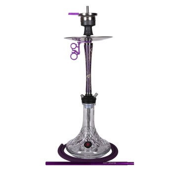 Shisha Amy Deluxe Radiant Clear Purple
