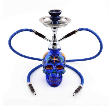 Shisha ATOMIC La Catrina 45cm 2w Niebieska