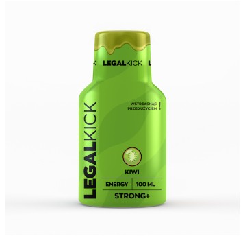 Shot Konopny LEGAL KICK Strong+ 100ml Kiwi