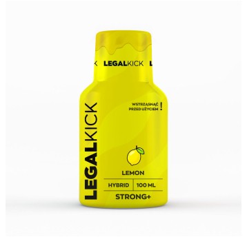 Shot Konopny LEGAL KICK Strong+ 100ml Lemon