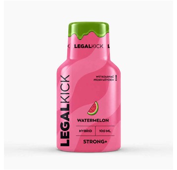 Shot Konopny LEGAL KICK Strong+ 100ml Watermelon