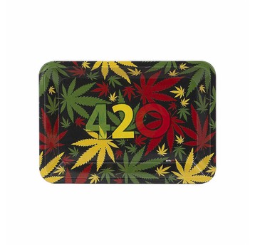 Tacka Metalowa Mała Liść Konopi 420