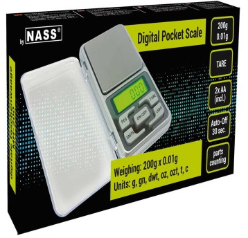 Waga Elektroniczna Nass MH-200 dokładność 0.01g