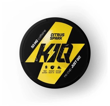 Woreczki Kofeinowe KIQ CAFFEINE 50mg Citrus Spark