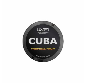 Woreczki Nikotynowe CUBA Black 20mg Tropical Fruit